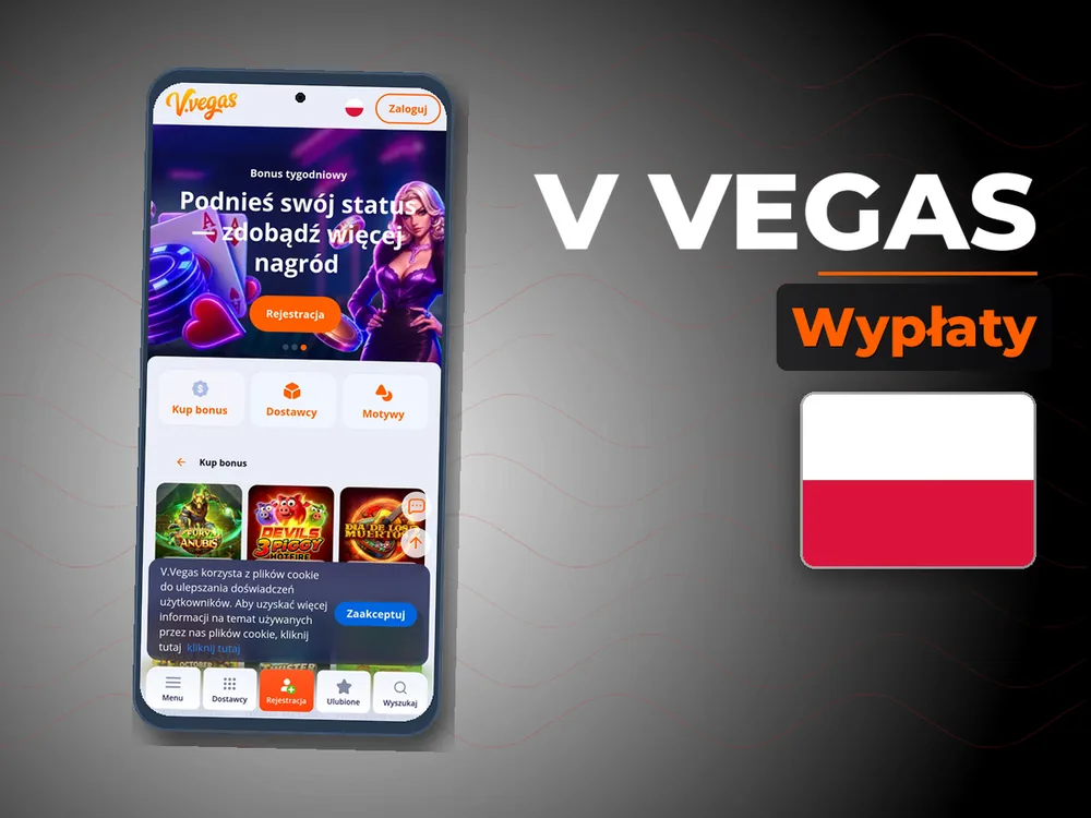 V Vegas - Wypłaty