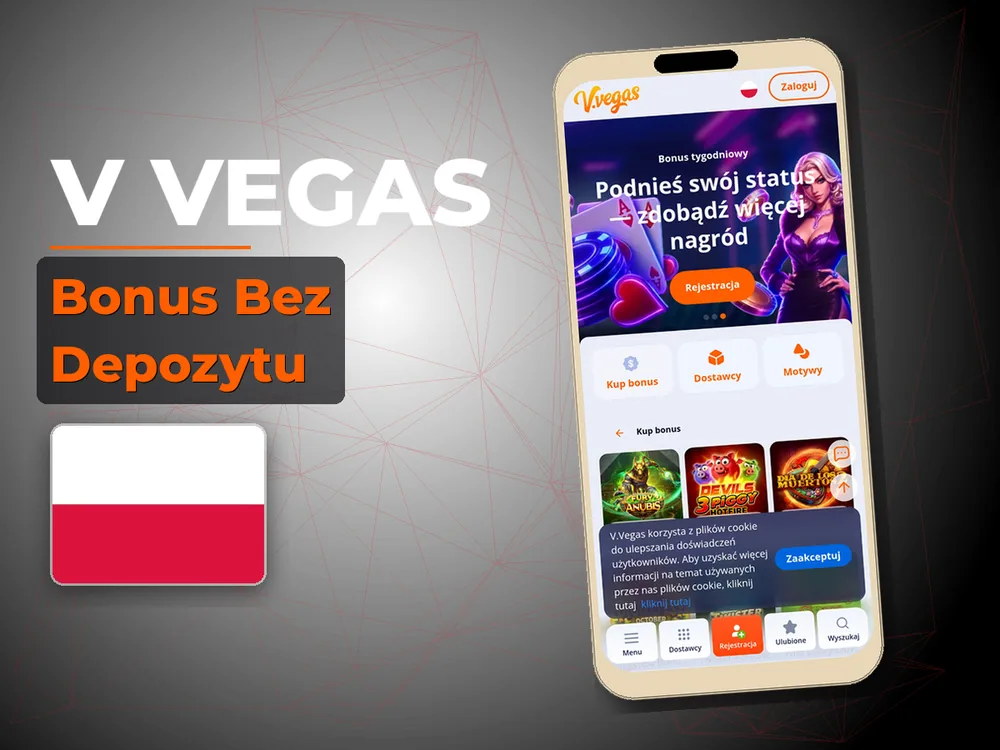 V Vegas - Bonus Bez Depozytu