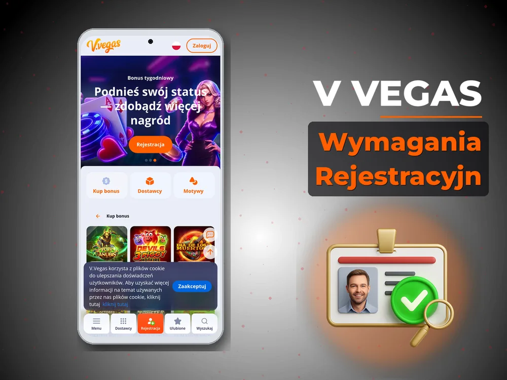 V Vegas - Wymagania Rejestracyjn