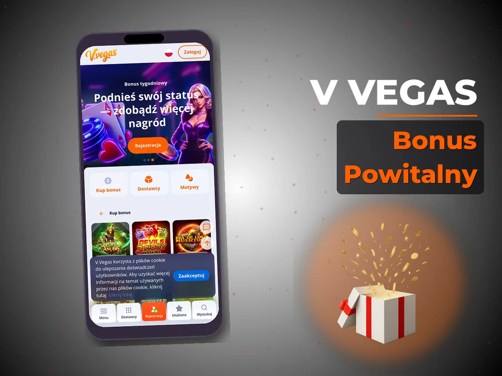 V Vegas - Bonus Powitalny