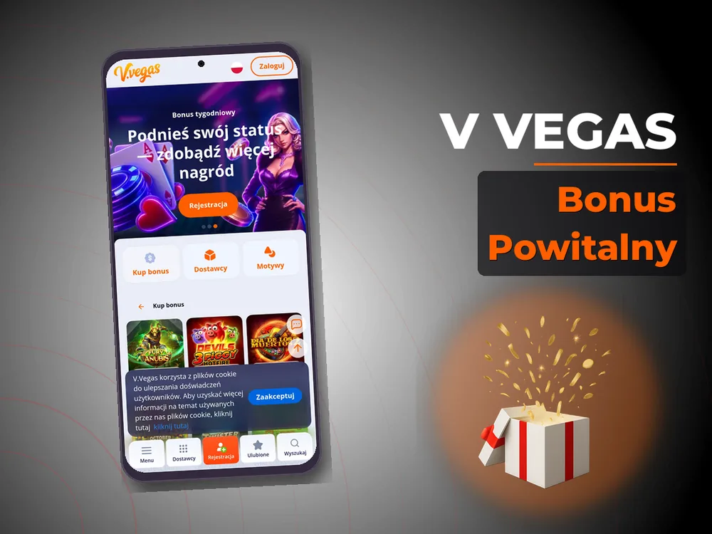 V Vegas - Bonus Powitalny